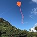 In the Breeze 2989 — Orange Diamond Kite, 30-inch, Easy-Flying Kite for All Skill Levels