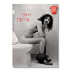 Célèbre Chanteur De Rock Frank Zappa Peinture Sur Toile Noir Et Blanc Affiche Art Toilette Salle De Bain Décoration Peinture Sans Cadre 50X70Cm Y1355 - Les Beatles, Paul McCartney, John Lennon, RIngo Starr, George Harrison