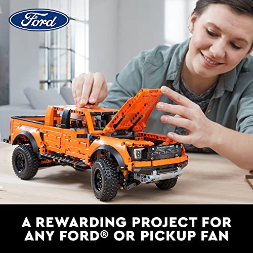 Technic Ford F-150 Raptor 42126 Building Kit; Enjoy a Rewarding Project; New 2021 (1,379 Pieces) - Lego - Immagine 1