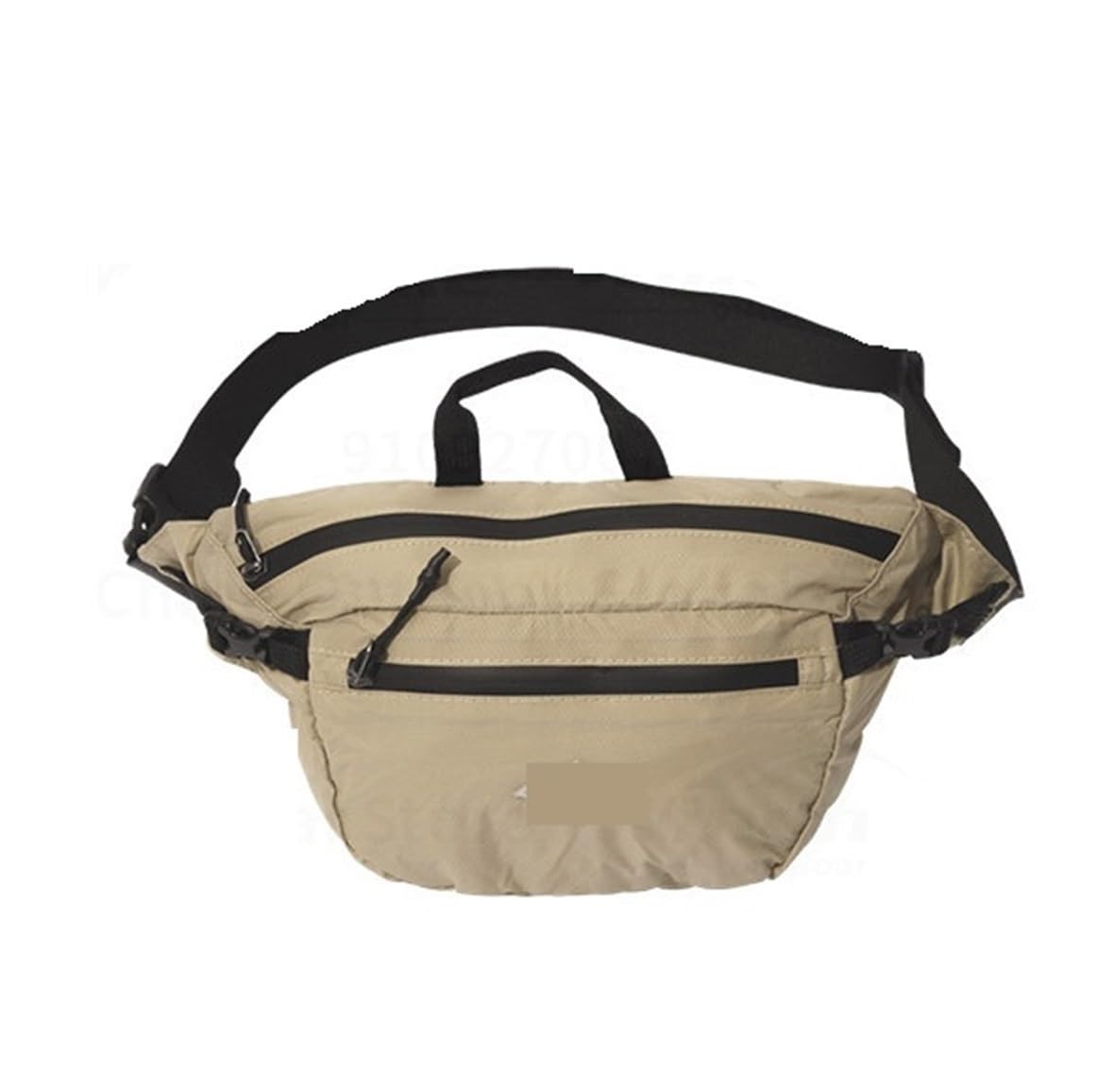 RiñOnera Running Bolsa Bandolera de Viaje al Aire Libre, Mini Bolso portátil de Bolsillo, Billetera Informal for Deportes, Correr, riñonera Impermeable Ultraligera(Khaki)