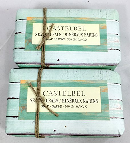 Castelbel Sea Minerals 300gram Bath Soap Bar - 2 Bars