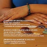 Zoom IMG-2 bracciale chakra cavigliera con pietre
