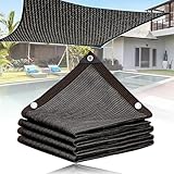 LURNODY Toldo Sombra Exterior 6,5 * 9,8 Pies Malla Sombra con Ojales Malla Sombreo, Adecuado para Balcón Jardín Patio Cochera Parasol Protección UV