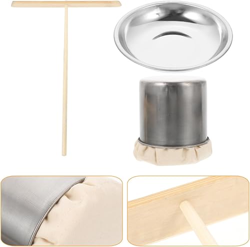 Miniatura 9 de PRETYZOOM Juego de cepillos de aceite para panqueques, kit de esparcidor de crepé, herramientas de cocina profesional, juego de 2 piezas, fácil de