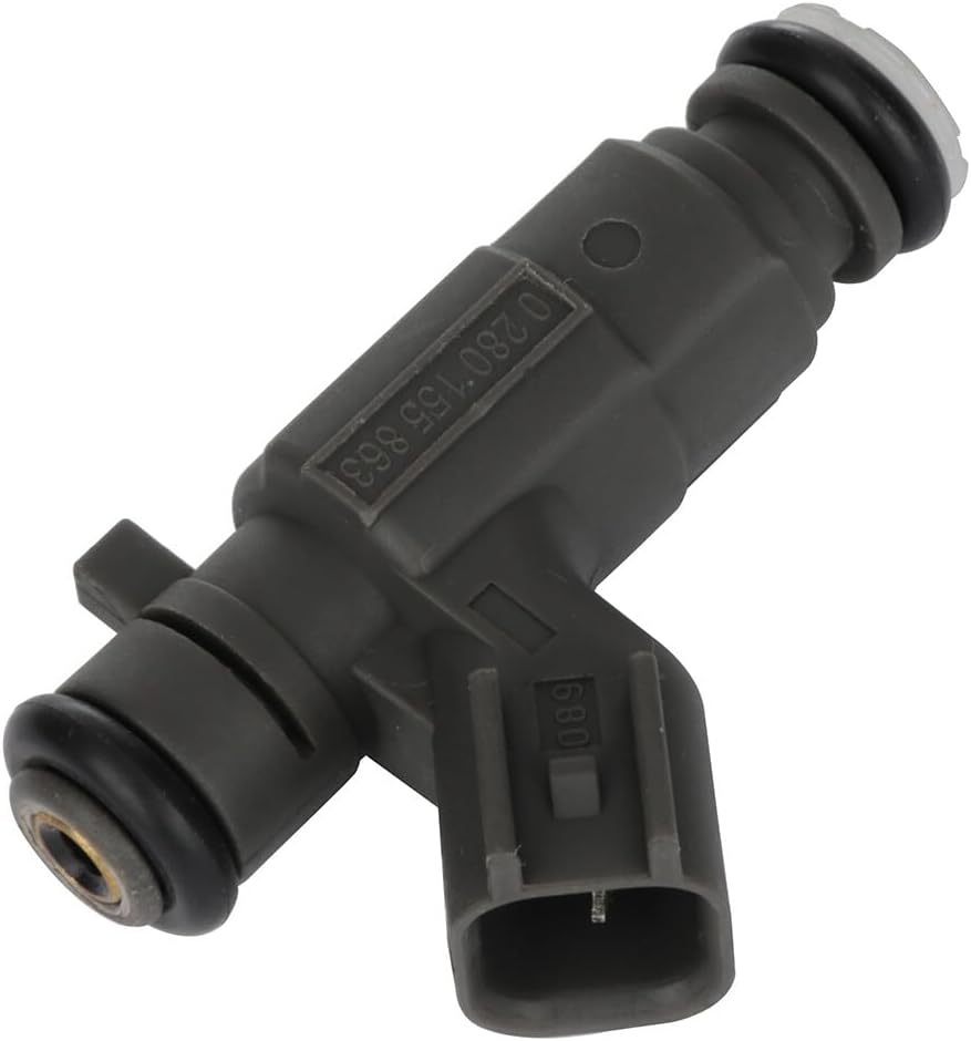 Fuel Injectors Kits,SCITOO 4 Holes 0280155863 Fuel Injector for 2000-2007 for Jaguar S-Type 2000-2003 for Lincoln LS (Set of 6)