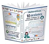 10 sesiones para trabajar los contenidos básicos 6 / Editorial GEU / 6º Primaria / Mejora lengua y matemáticas / Recomendado como apoyo