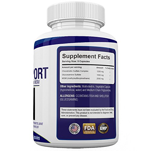 Buy Joint Health Support Formula with Glucosamine Chondroitin MSM
