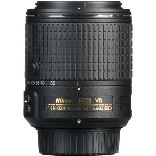 Amazon.com : NIKON AF-S DX NIKKOR 55-200mm f/4-5.6G ED VR II Lens