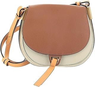 Borsa a Tracolla Arpege Mini Silk Borsa Tracolla Avorio Caramel e Apricot Multicolore MarroneDonna 22x18x8 cm