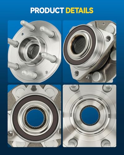 Image of PHILTOP 512593 FWD /4WD Front /Rear Wheel Bearing Hub Assembly for Traverse