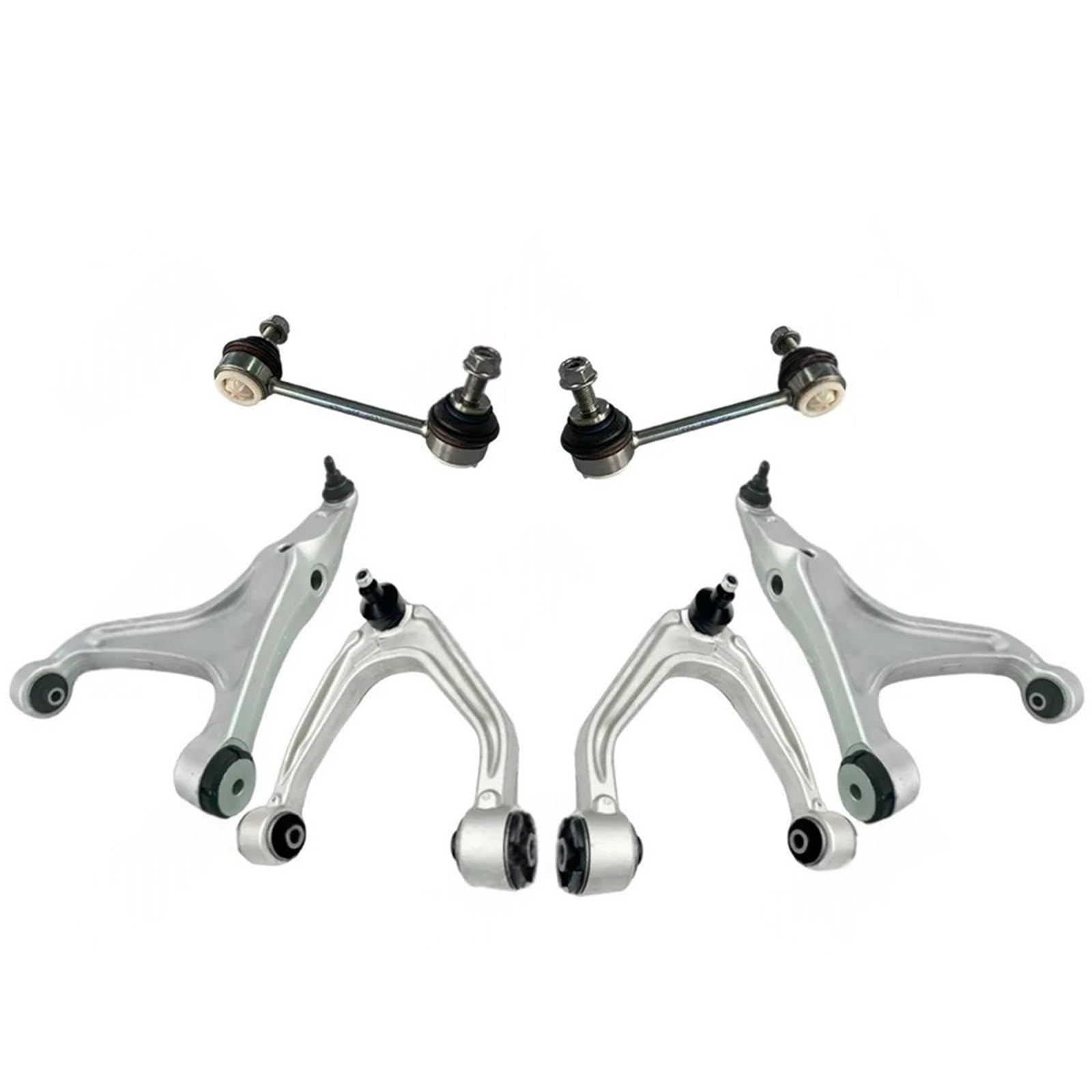 6 sztuk wahacz zawieszenia osi przedniej przegub kulowy stabilizator zestawy łączników kompatybilne z Maserati Quattroporte Ghibli M156 M157 2013-/(Fit 2013-2017)