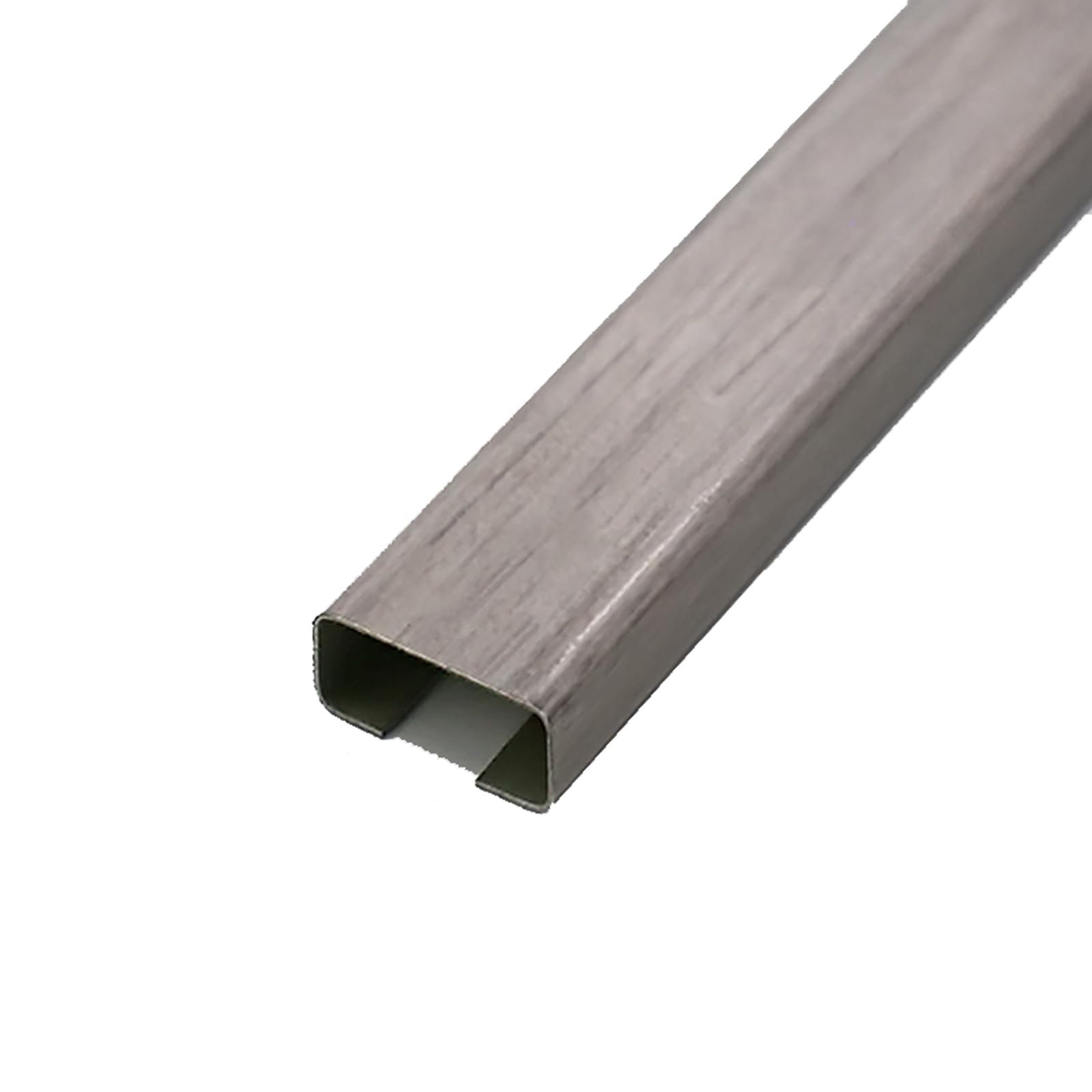 Kanał kablowy ze stopu aluminium, zestaw do montażu samoprzylepnego, maskownica ścienna, łatwy montaż, stosowania w biurach, salonach, salach konferencyjnych(Grey,80 * 40)