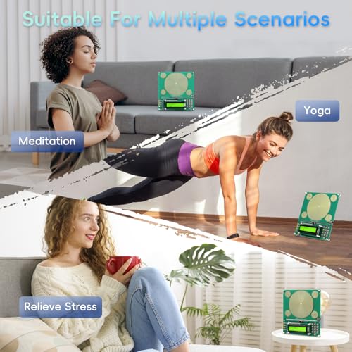 Image of Frequency Generator for Healing | Adjustable Schumann Resonance Generator - 7.83Hz Natural Frequency Device for Deep Sleep, Meditation, Yoga | USB Type-C Powered | 0.01Hz-200KHz Sound Therapy Tool