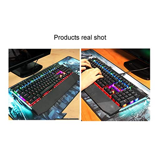 Teclado Gamer ARCH con panel metálico y luz LED miniatura 6