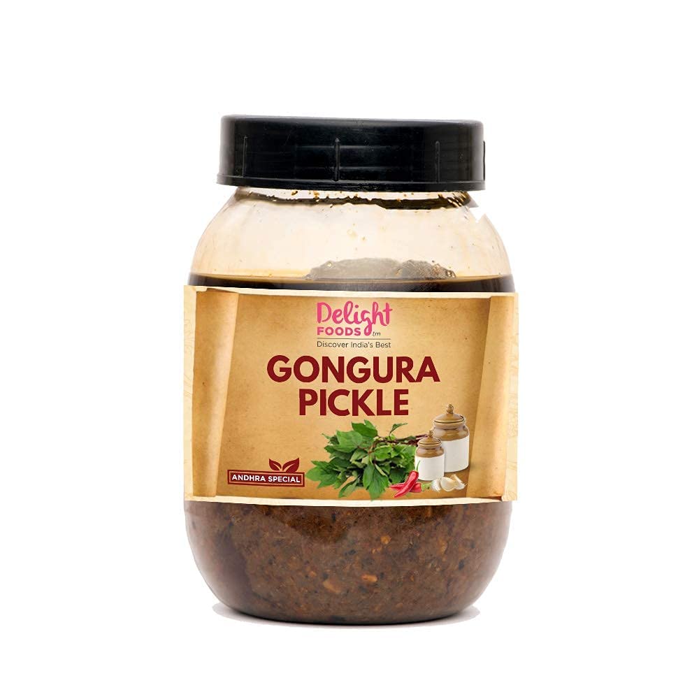 Pickles de Gongura Andhra Special condiment indien pimenté pot de 250g