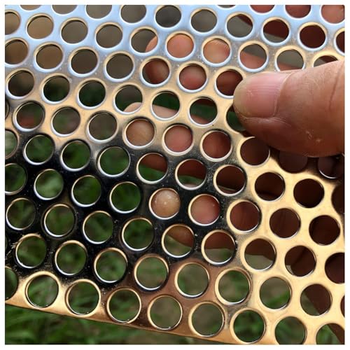 Malla de acero inoxidable 304 de 1x3 m perforada de alta gama