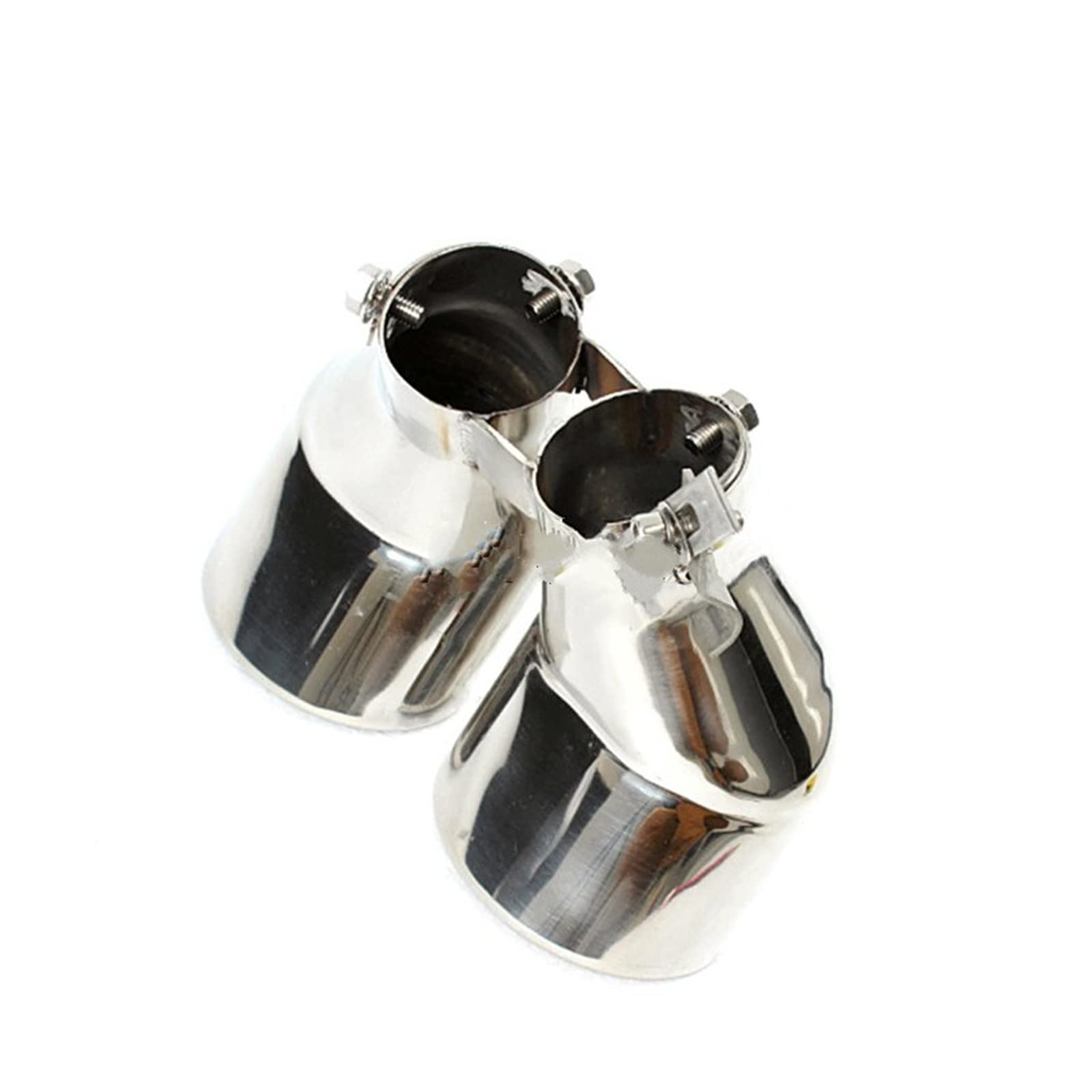Punta Escape Silenciador Pipe Tubo De Escape De Acero Inoxidable Puntas De Silenciador Escape para Mercedes para Benz W203 C240 C320 2002 2003 2004 2005 Silbato Simulador