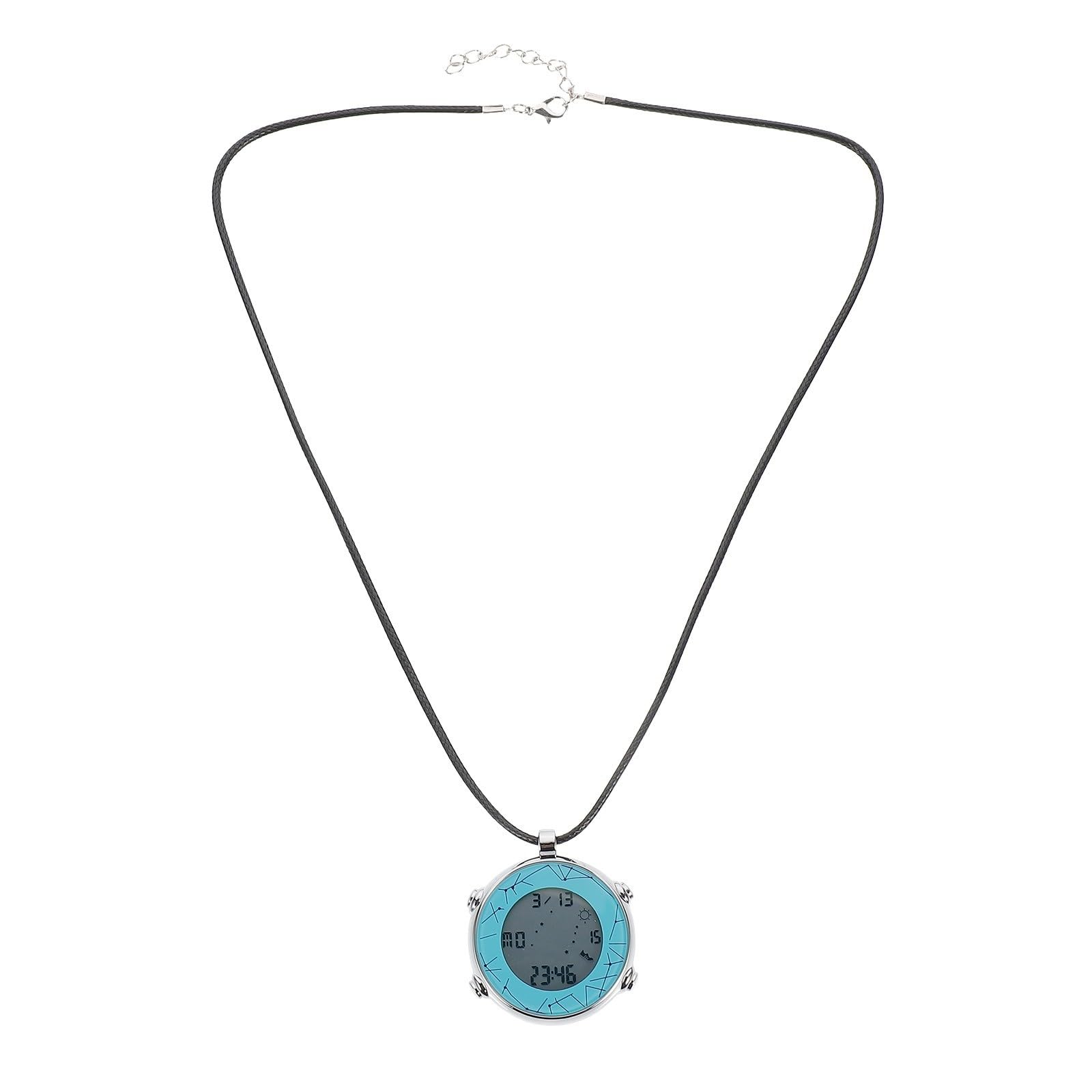 Reloj electrónico de bolsillo para exámenes de estudiantes con cadena para colgar 8