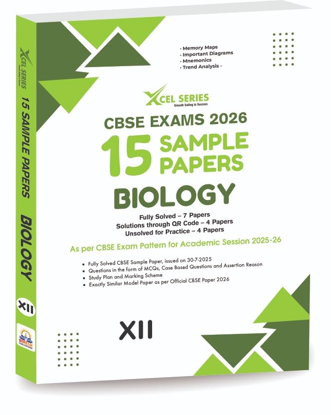 DINESH CBSE Sample Paper-XCEL SERIES Class 12 BIOLOGY for 2026 CB...