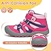 Mishansha Kids Hiking Boots Toddler Girls Boys Hiking Shoes Water-Resistant Anti-Collision Non-Slip Athletic Outdoor Trekking Boots