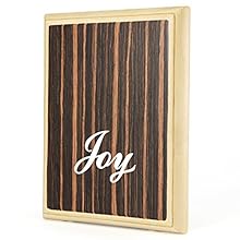 TRAVEL STYLE CAJON: Made with Birch body and Veined Ebony body, our JOY 101 Pad CAJON is a special design for casal playing. SPECIAL STEEL STRINGS: The tapping side with special steel strings can make out cool sounds, and back of the pad also owns th...