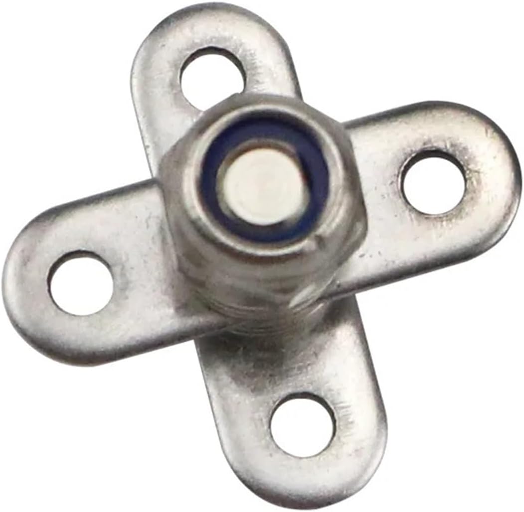 Stainless Steel Damping Shaft Square Hinge Industrial Adjustable Torque Can Stop At Will 1Pcs