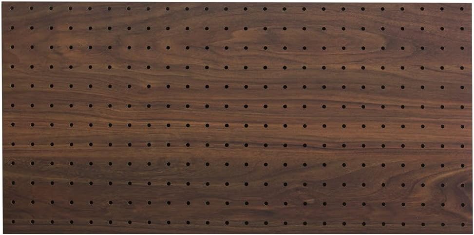 Hikari PGMBD69-4 Woody Board, Punching Board, Perforated Board, 35.8 x 23.6 x 0.2 inches (910 x 600 x 5.5 mm), Dark Brown, Hole Pitch: 1.0 inches (25 mm)