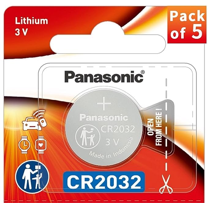 Panasoni Cmos 2032 Micro Lithium Cell CR2032 3V Coin Battery Cmos Cell