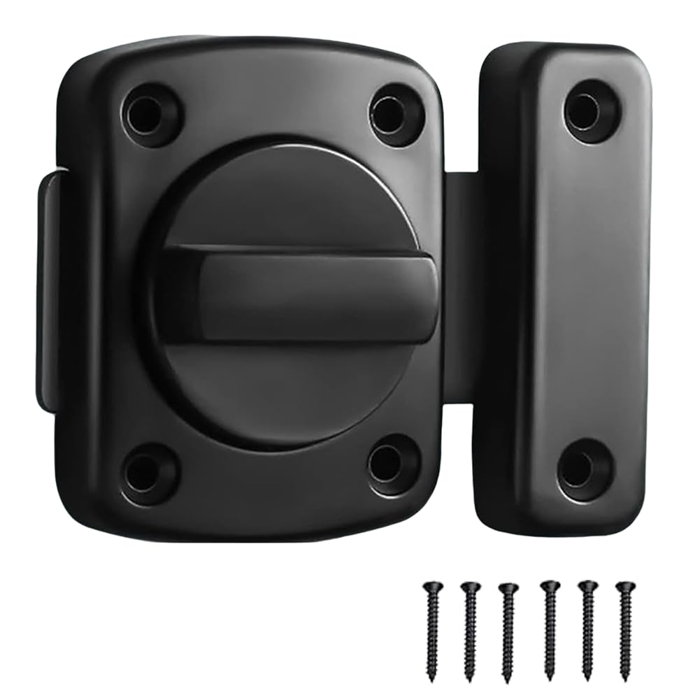 IJSDNVJNDX Rotary Door, 180 Degree Switch Bedroom Interior Door, Knob French Sliding Door Interior Door Lock