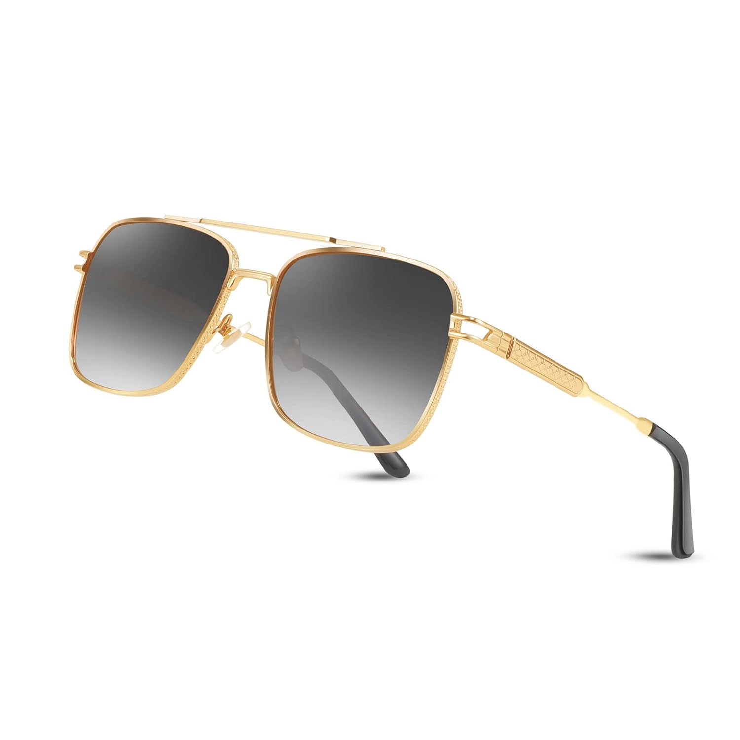 FEISEDY Retro Square Aviator Sunglasses for Men Women Vintage 70s Pilot Shades Classic Metal Frame B2845 - Review, Price and Buying Guide