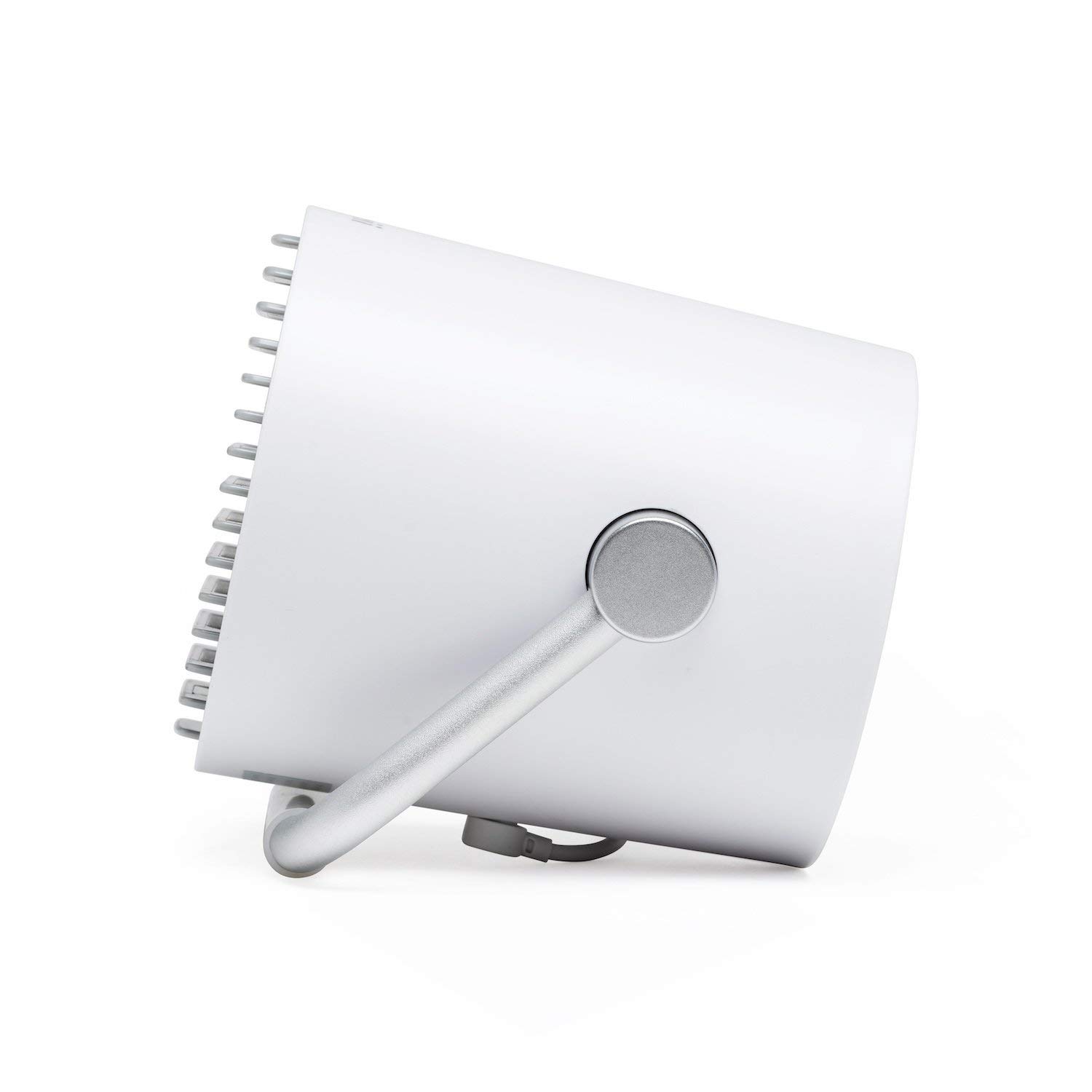 Cuifati Bladeless Tischventilator – 14,2 Zoll, 9 Geschwindigkeiten, Timer, Nachtlicht, Oszillierend, Wiederaufladbar, Super Leise