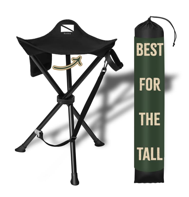 Amazon.com: RISIBIX Foldable Tripod Stool - Ultra Portable Seat
