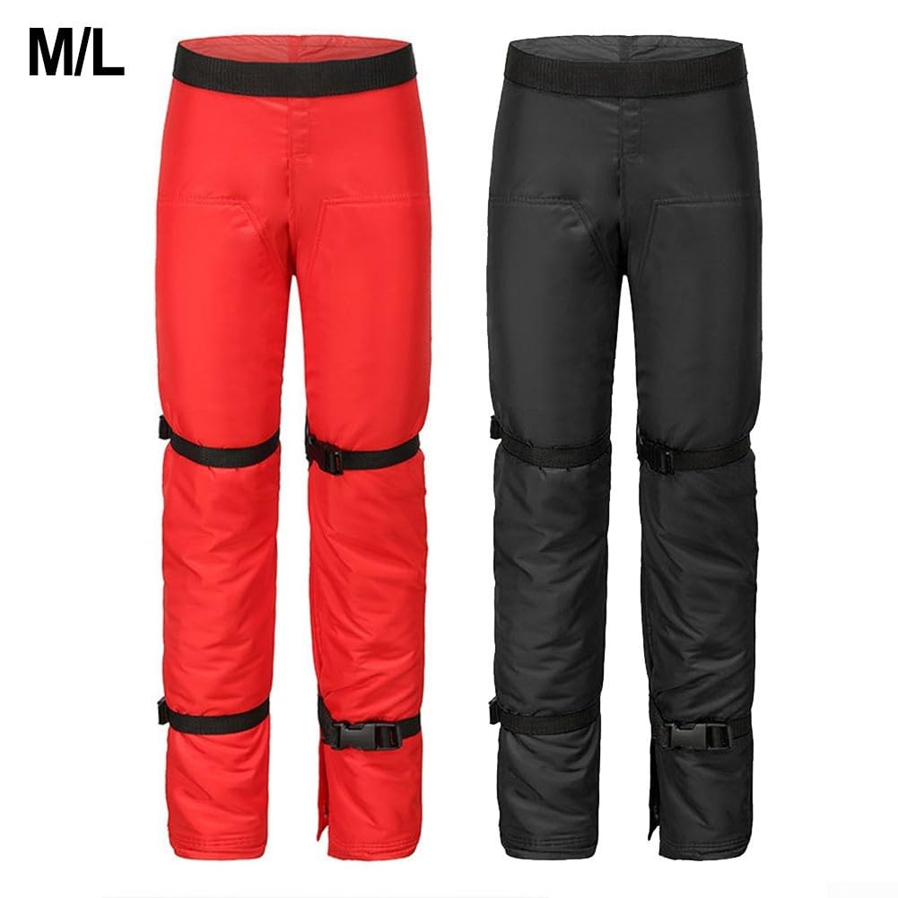 YJDOORPLAY Verstellbare Kettensägen-Sicherheitsschürze aus 1000D-Polyester mit Schnellverschlüssen, Schutzausrüstung für professionelle und Heimwerker-Schneidaufgaben