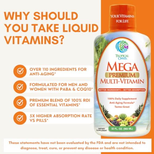Tropical Oasis 788454267216 Mega Premium Liquid Multivitamin thumb #4