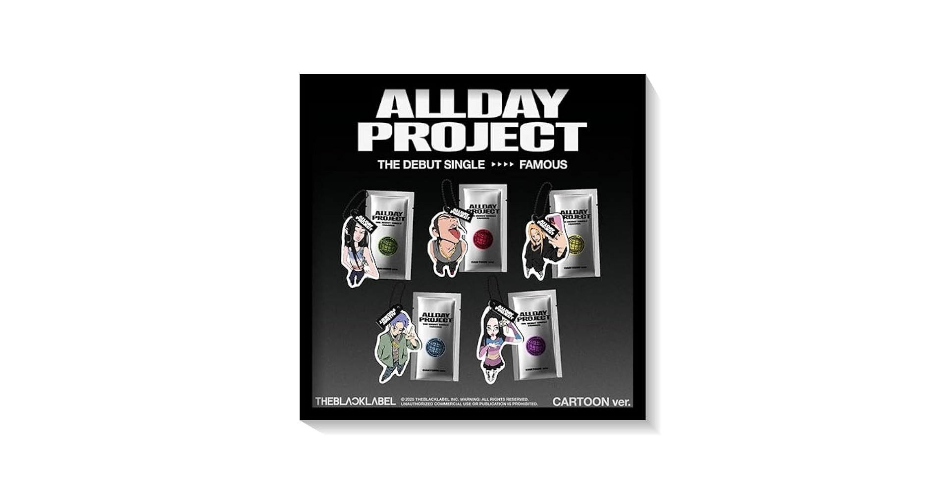 ★非売品◆サインCD◆ALLDAY PROJECT◆ADP◆FAMOUS ALLDAY PROJECT - デビューシングル [FAMOUS]