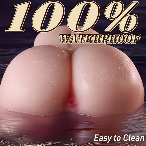 Image of Sex Dolls Male Sex Toys, 10.4LB Realistic Male Masturbators Pocket Pussy Busty Butt Tight Vagina & Anal 3D Channel Adult Sex Toys for Men Lifelike Juicy Sex Doll for Men Flesh Stroker Masturbation