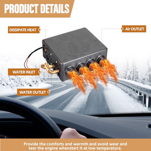 Therwen 12V Underdash Heater Kit