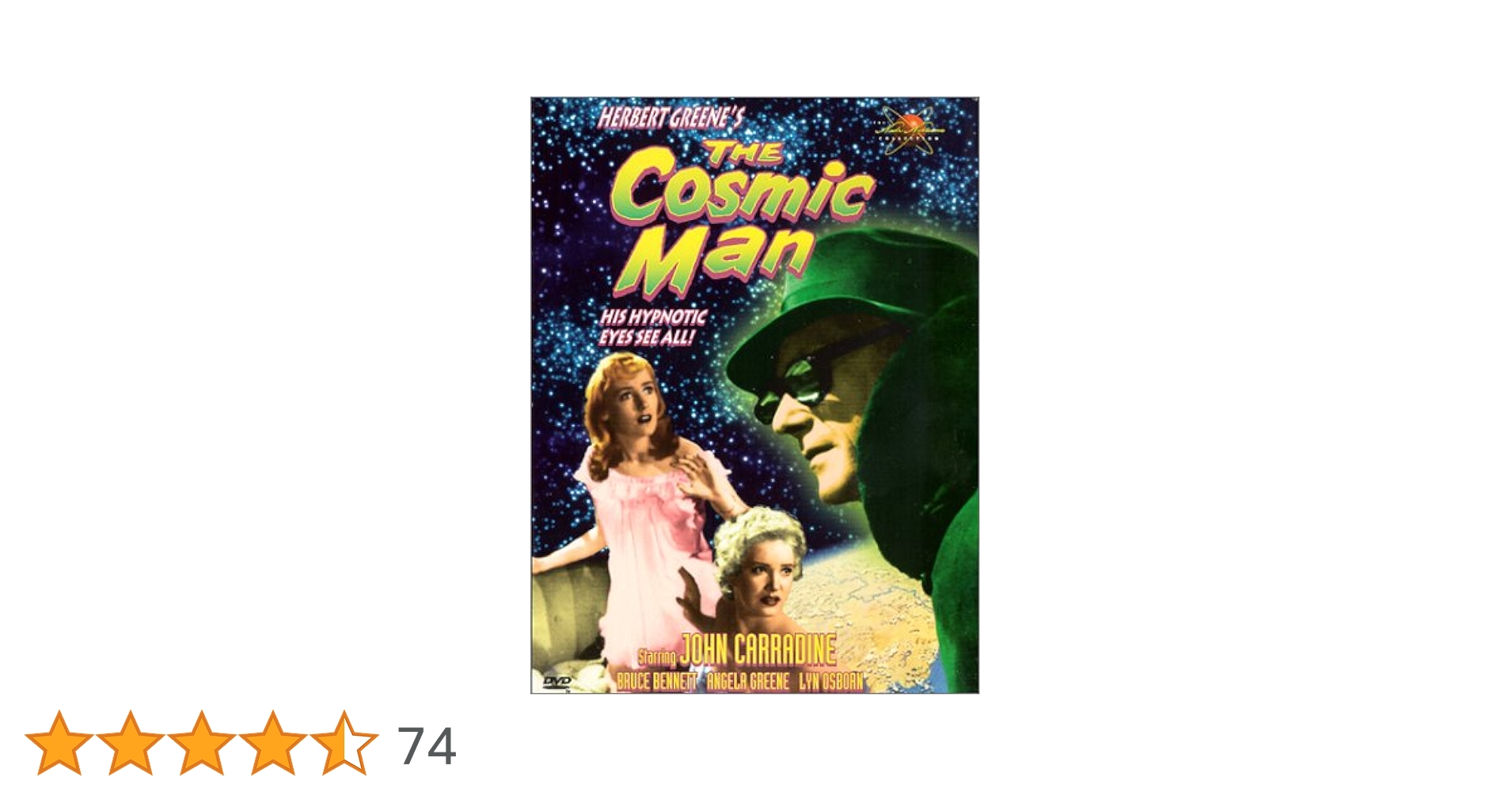 Cosmic Man, the: Amazon.ca: John Carradine, Bruce Bennett
