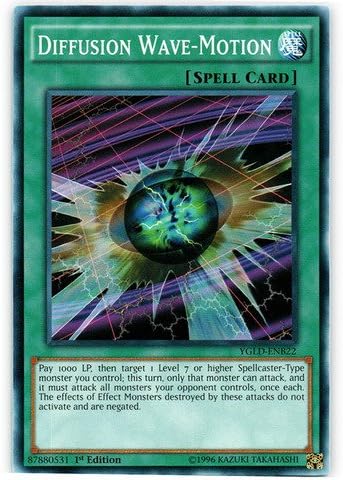 YU-GI-OH! - Diffusion Wave-Motion (YGLD-ENB22) - Mazos legendarios de Yugi - 1 Edición - Común