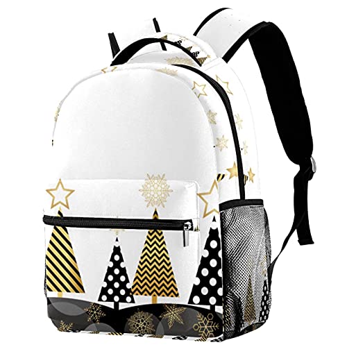 Sac à dos de voyage fille et garçon motif Père Noël avec poches