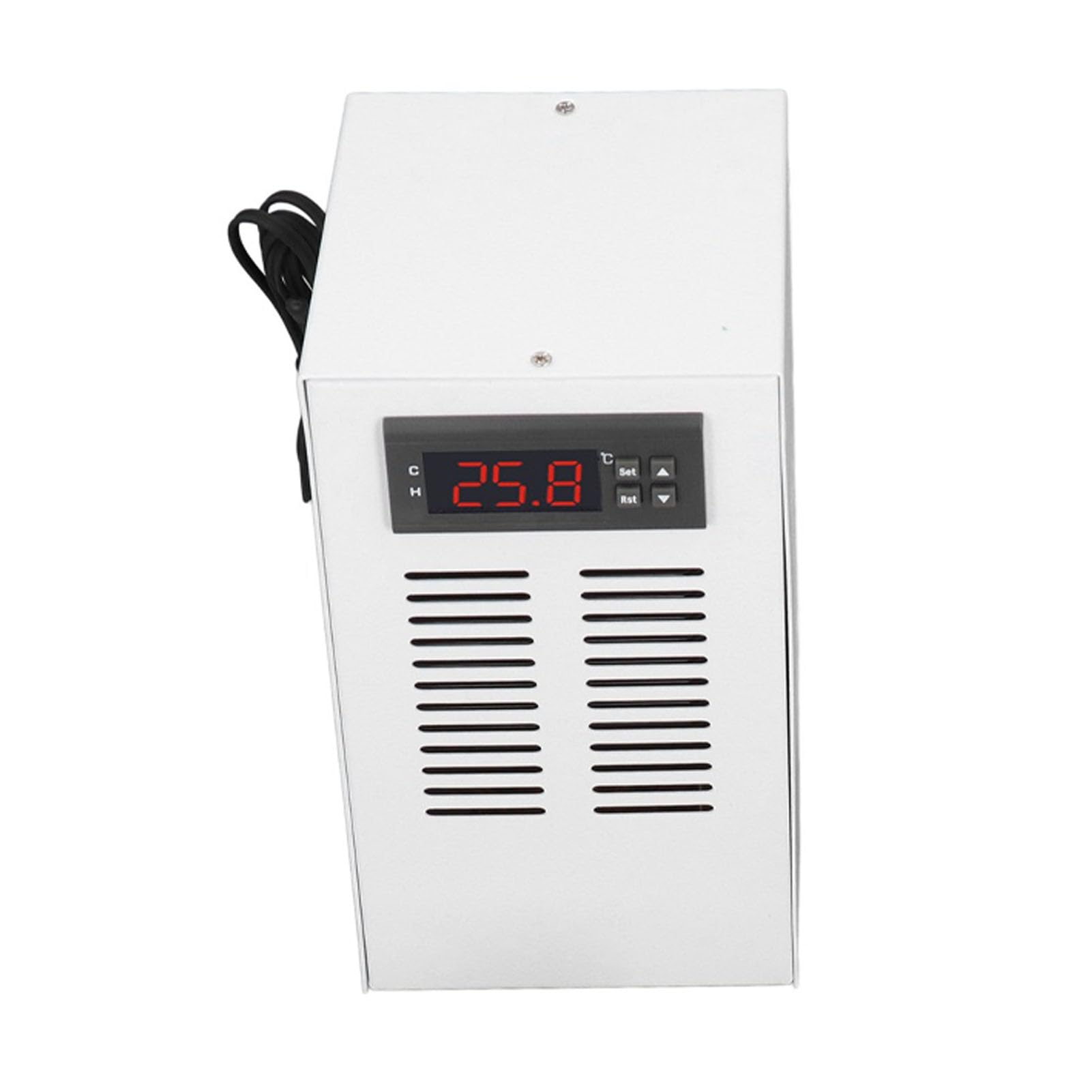Enfriador de Agua de 72 W, Enfriador de Acuario, de Enfriamiento de Temperatura Constante de bajo Ruido para Tanques de Agua y Peceras (Enchufe de la UE)
