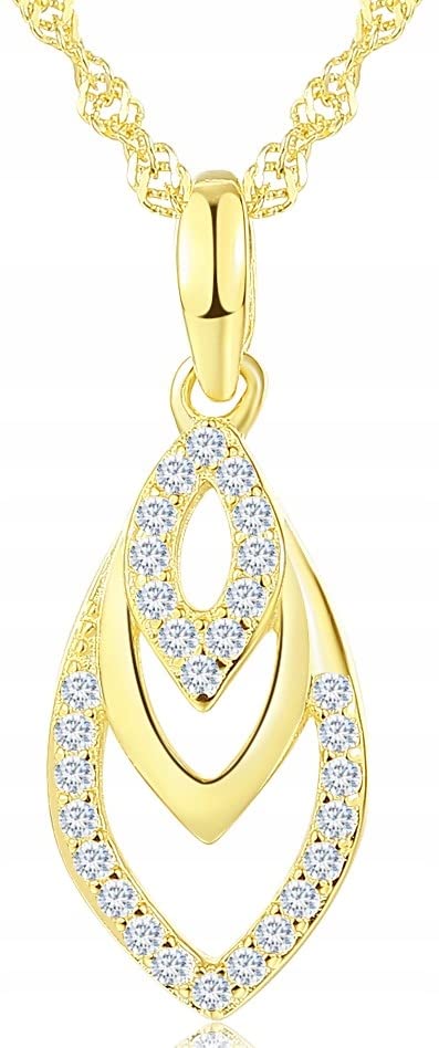 Collier Argent 925 Sans Nickel Pendentif Anti-Allergie pour Femme
