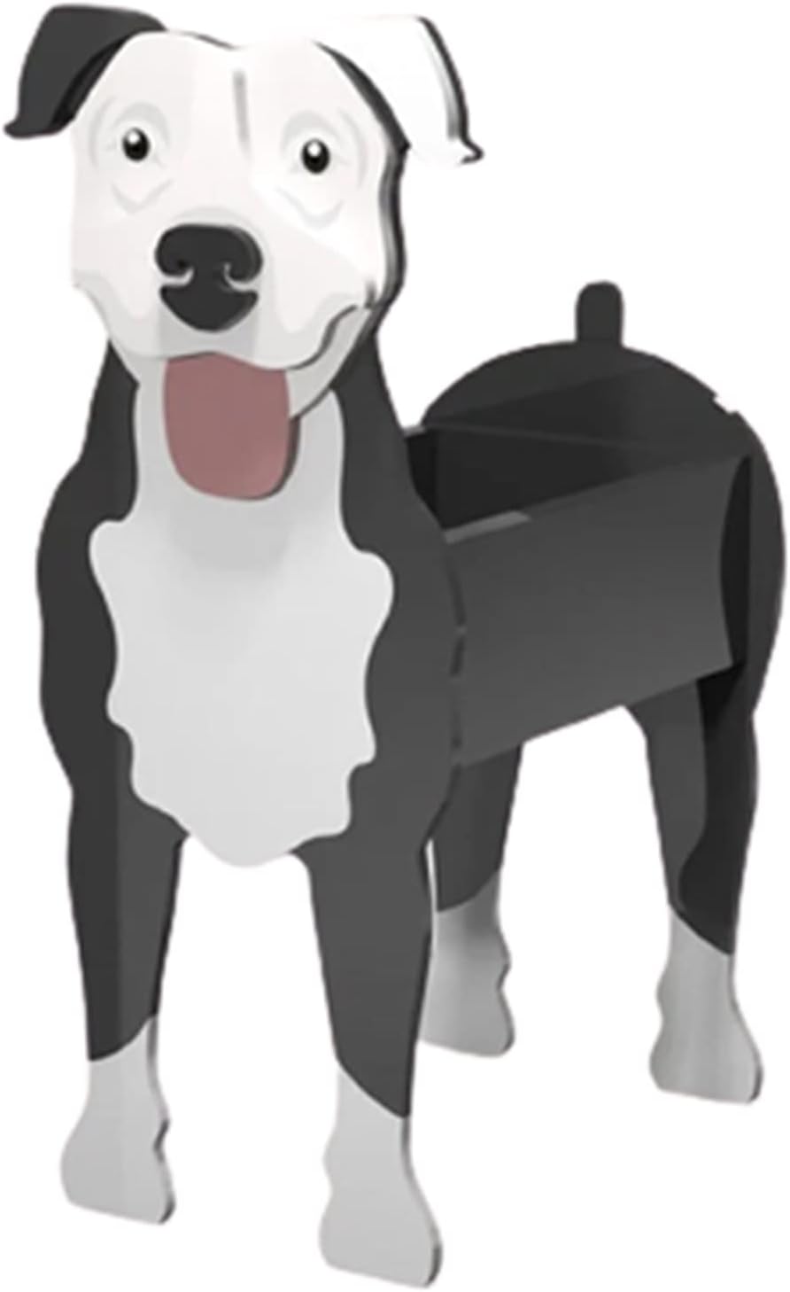 QUTBAG Dog Planter Pot Cute Bichon Frize Dog Flower Pots