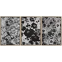 SIGNWIN Framed Canvas Wall Art Flower Bouquets Abstract Plants Block Print Modern Art Contemporary Black and White for Living Room, Bedroom, Office - 16