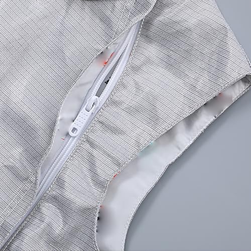 ZXDRYBHD Fencing Lame Foil, Fencing Metal Jacket, Training Equipment, Non-washable, for Kids Adults Competition and Training(54)