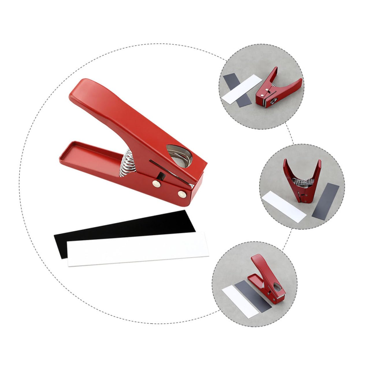 Gitarren Pick Cutter Werkzeug Roter Gitarrenpicks Stanzgerät Für Kreative Musiker Langlebig Und Benutzerfreundlich Für Gitarrenliebhaber Und Bastel-enthusiasten