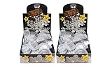 Only Kosher Candy Nut Free Dark Chocolate Hanukkah Gelt Coins With Silver Foil Wrap - 24 Mesh Bags,