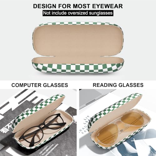 Image of Eyeglasses Case, Hard Shell Protective Case for Glasses, Unisex for Women Men
