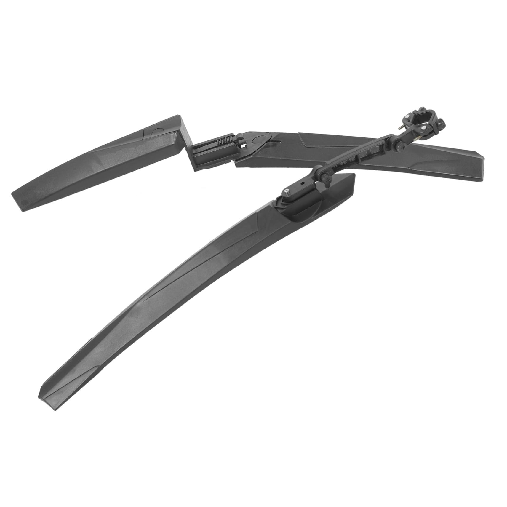 YARNOW Garde-Boue Avant et arrière VTT Gourde décalcomanies de vélo de Montagne brochettes Accessoires de Tout-Terrain Garde-Boue de vélo Garde-Boue vélo Robuste résine Black