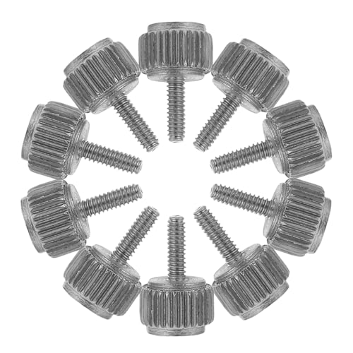10pcs Knurled Thumb Screws for Vernier Calipers Durable Locking Knobs for Accurate Measurements Industrial Applications Antislip Design High Durability